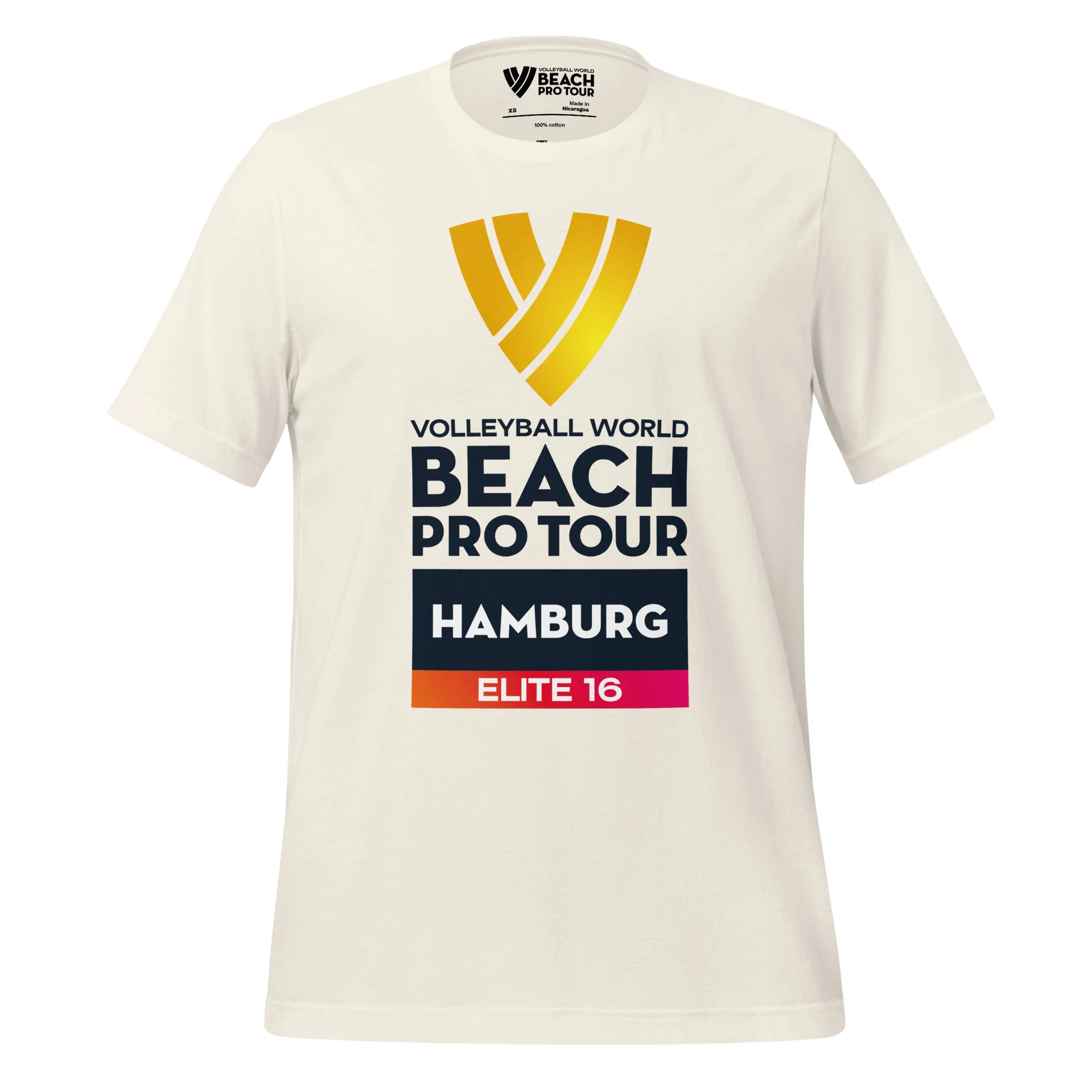 Beach Pro Tour HAMBURG Logo Unisex T-Shirt - Image 3