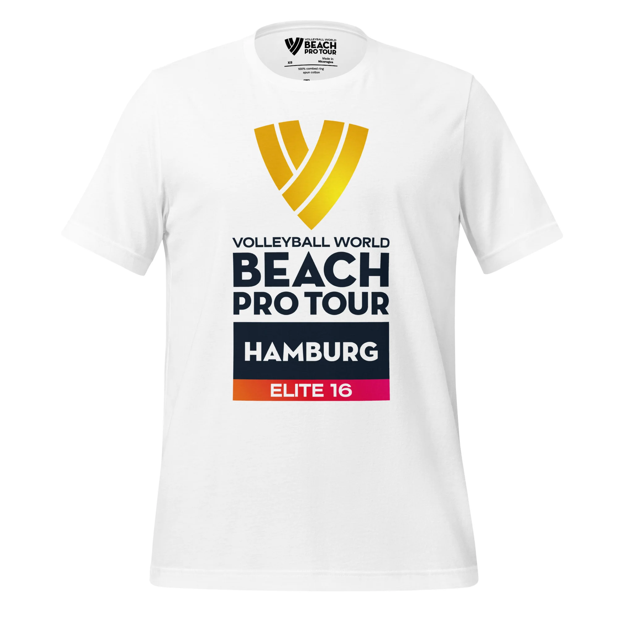 Beach Pro Tour HAMBURG Logo Unisex T-Shirt - Image 5